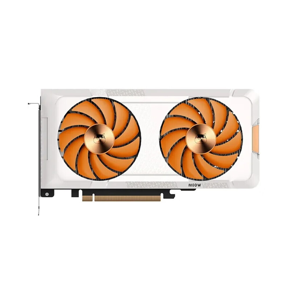 

Видеокарта Colorful Colorfire GeForce RTX 4060 Meow 8 Гб, белый