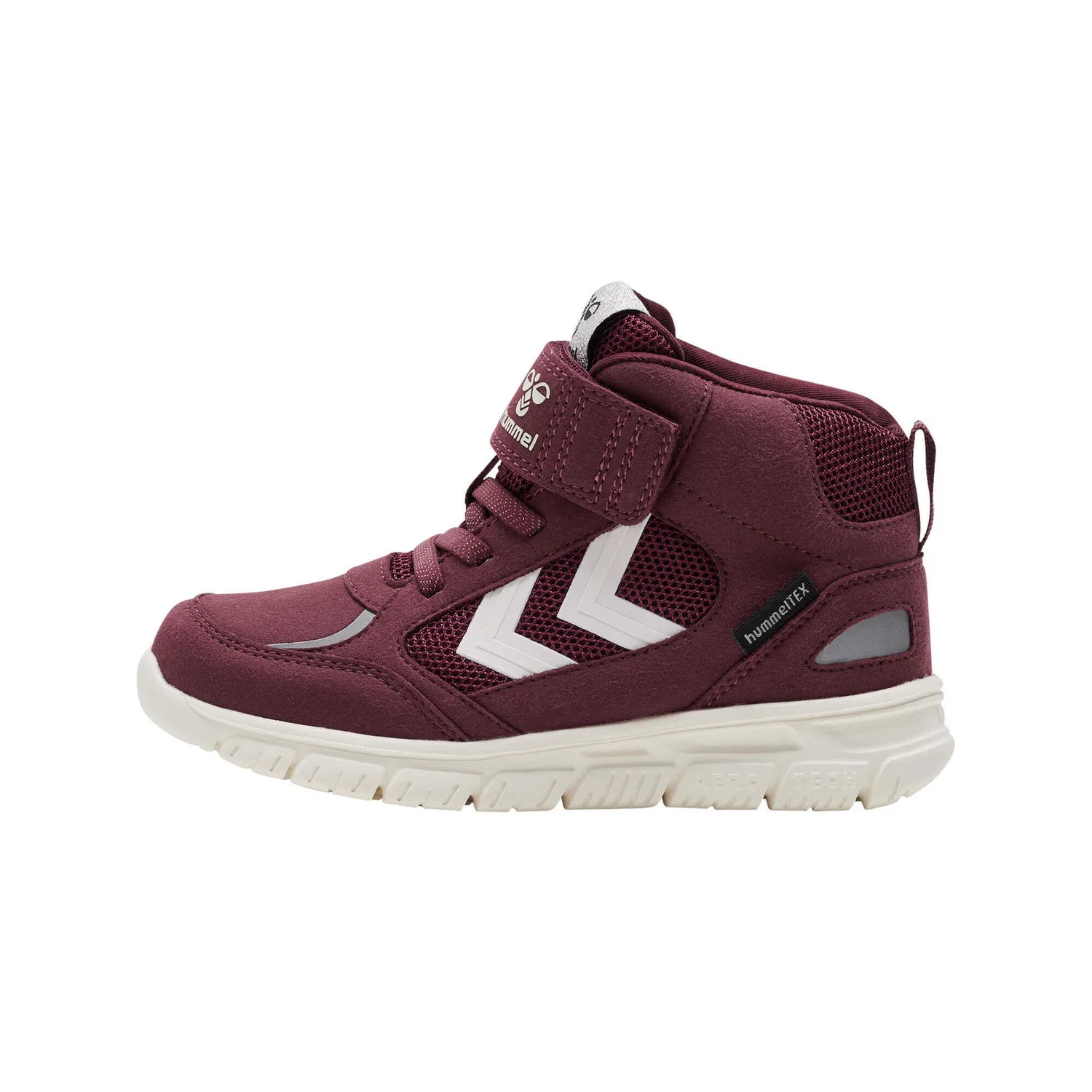 Детские ботинки на липучках X-Light 2.0 Mid Tex Jr Hummel, Королевское Красное