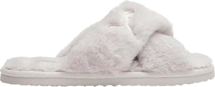 Сандалии Puma Wmns Fluff X Strap Slide Nimbus Cloud, белый
