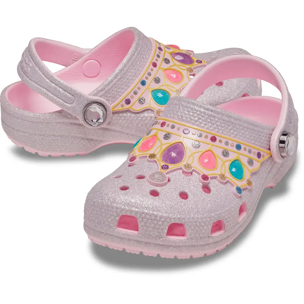 Ботильоны Classic IAM Princess Crocs, розовый — фото 3
