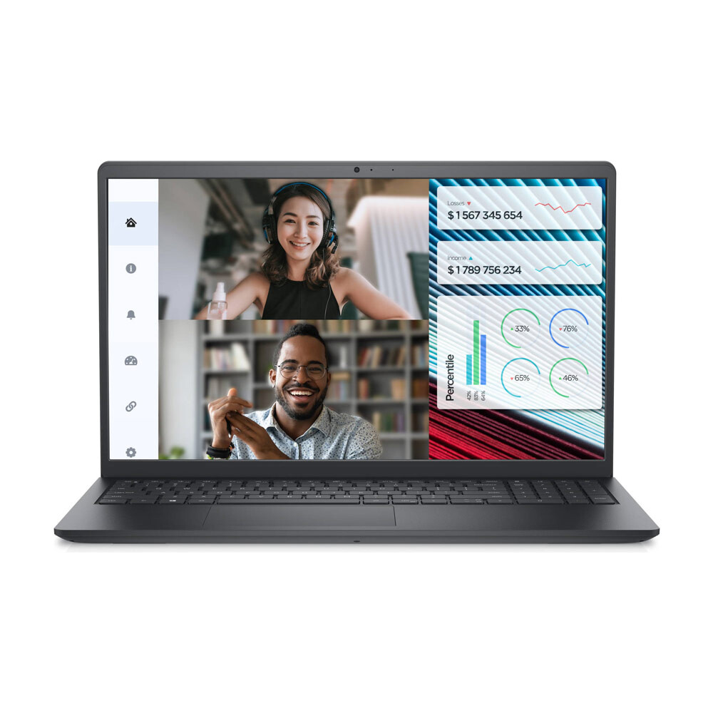 

Ноутбук Dell Vostro 3520, 15.6", 120Гц, 8ГБ/512ГБ, Core i7-1255U, Intel UHD, чёрный, английская/арабская клавиатура