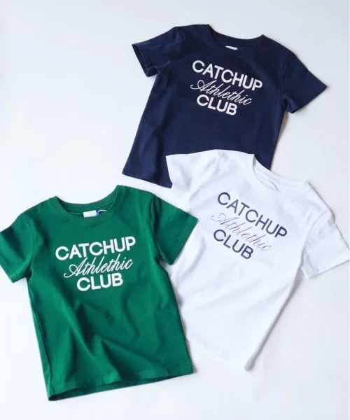Детская футболка с принтом CATCHUP Athlethic CLUB Catchup, Navy