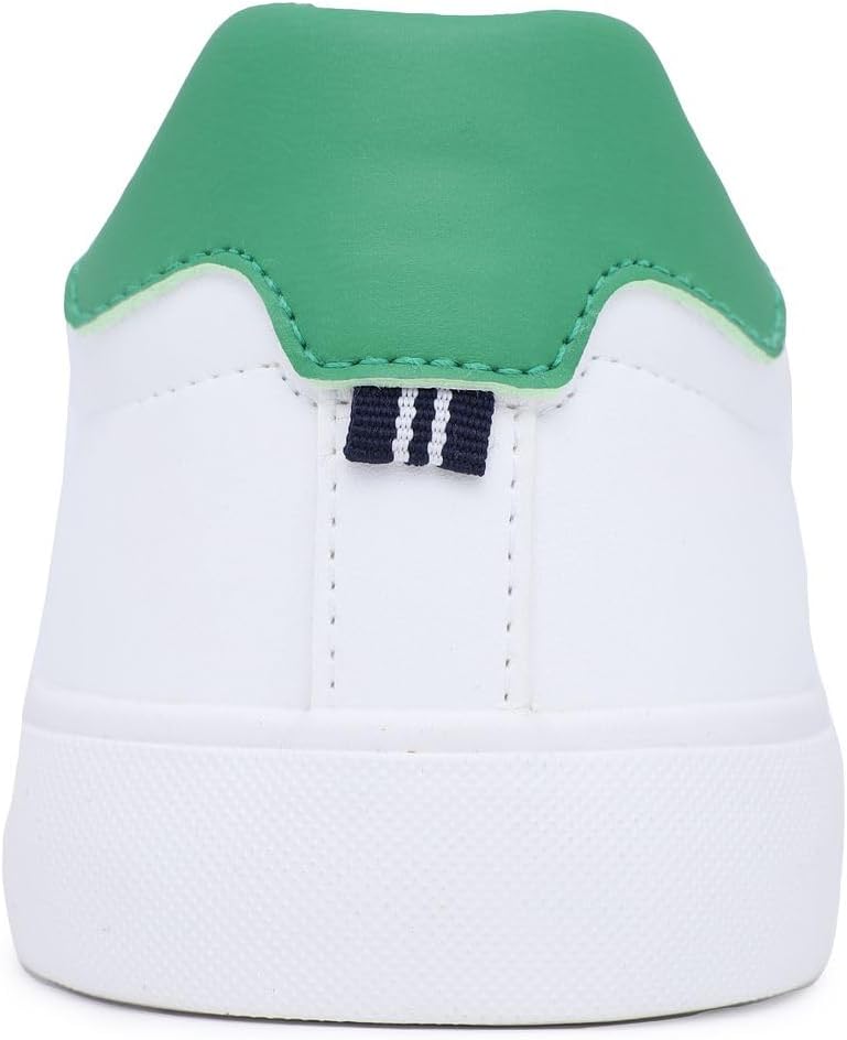 Мужские кроссовки Nautica Colpa Classic низкие, белый/зеленый — фото 3