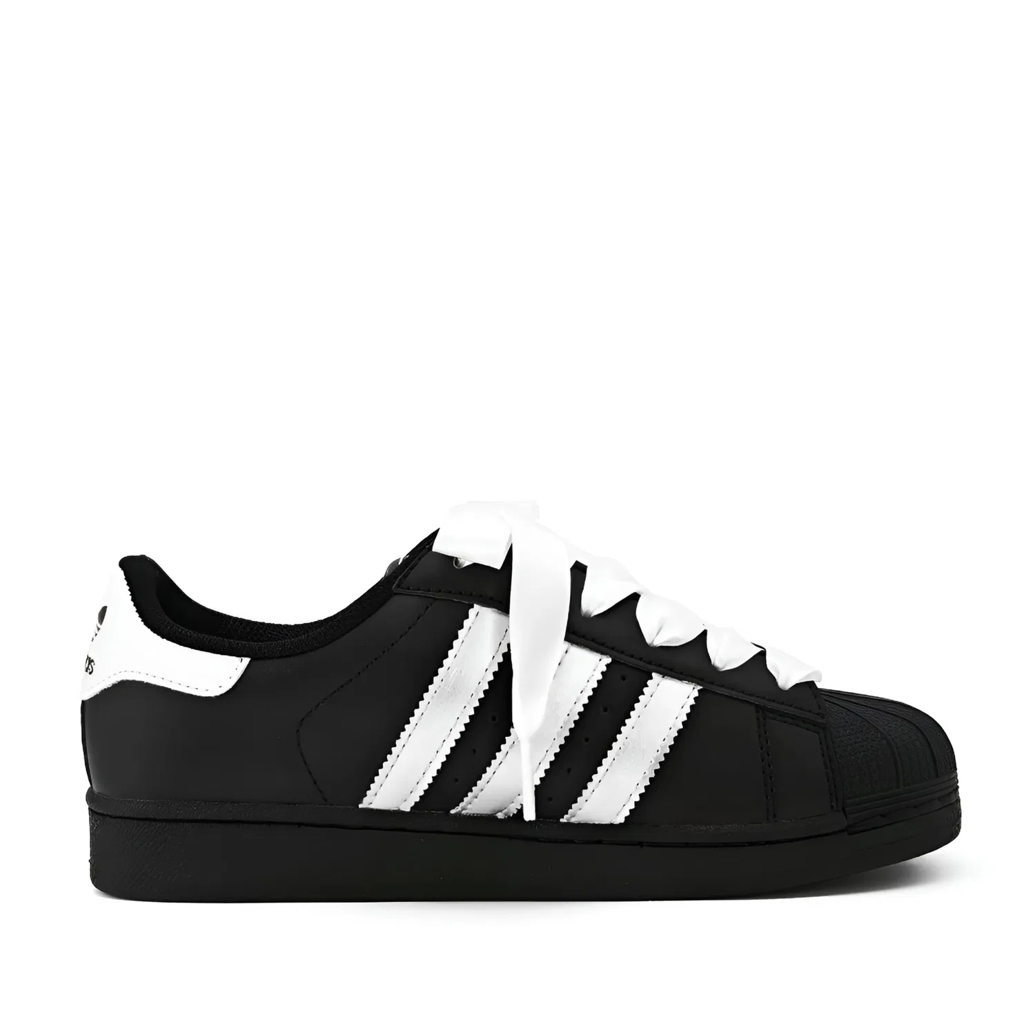 Детские кеды Superstar 2 Adidas Originals, Black & White — фото 4