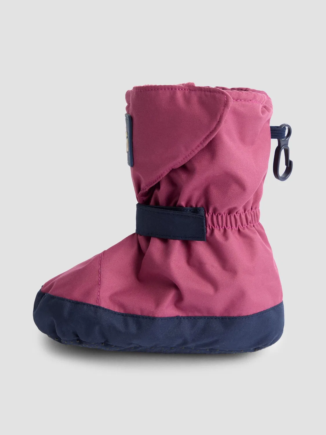 Ботинки Fleece Lined Booties Jojo Maman Bébé, розовый — фото 4