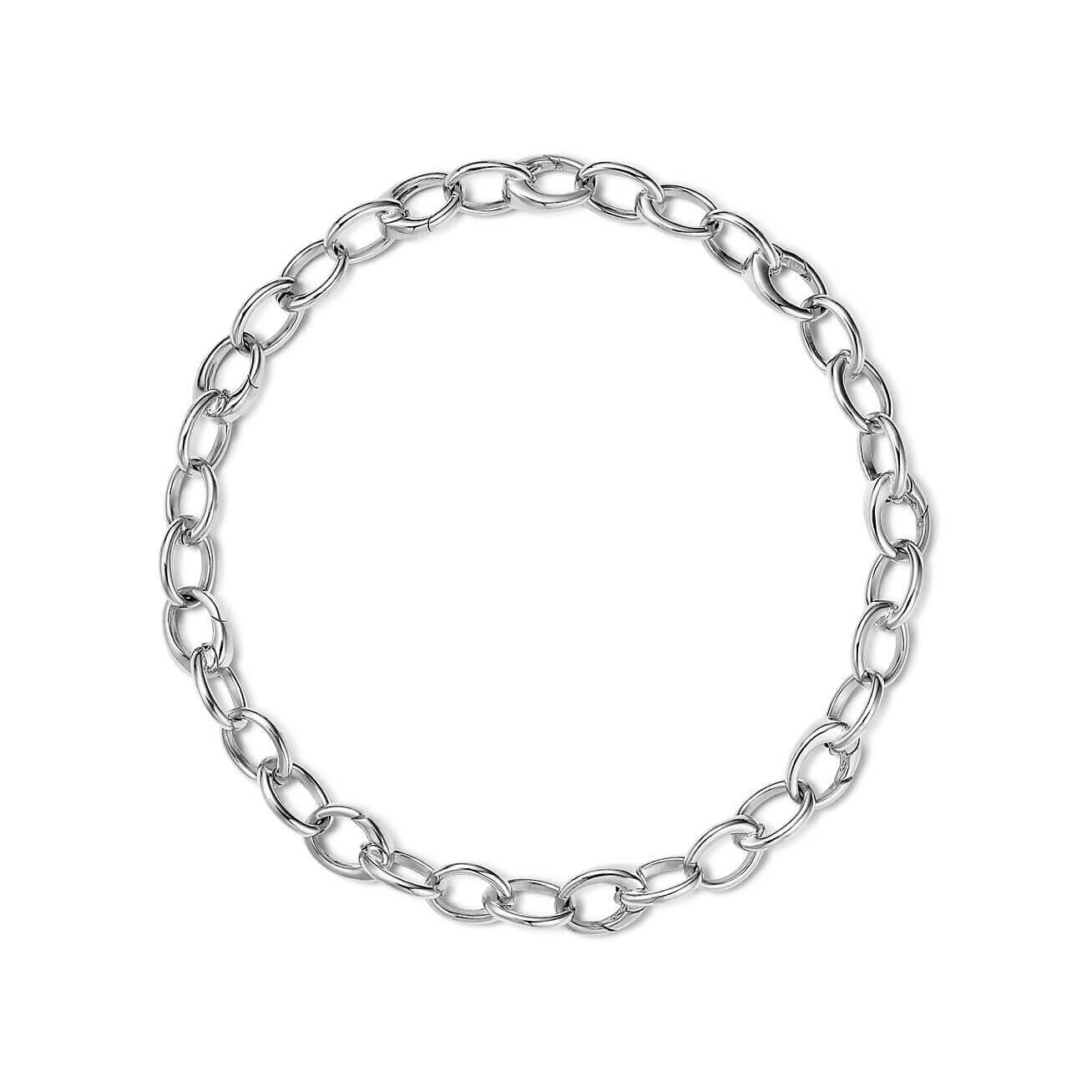 

Браслет Tiffany & Co Oval Link, серебро