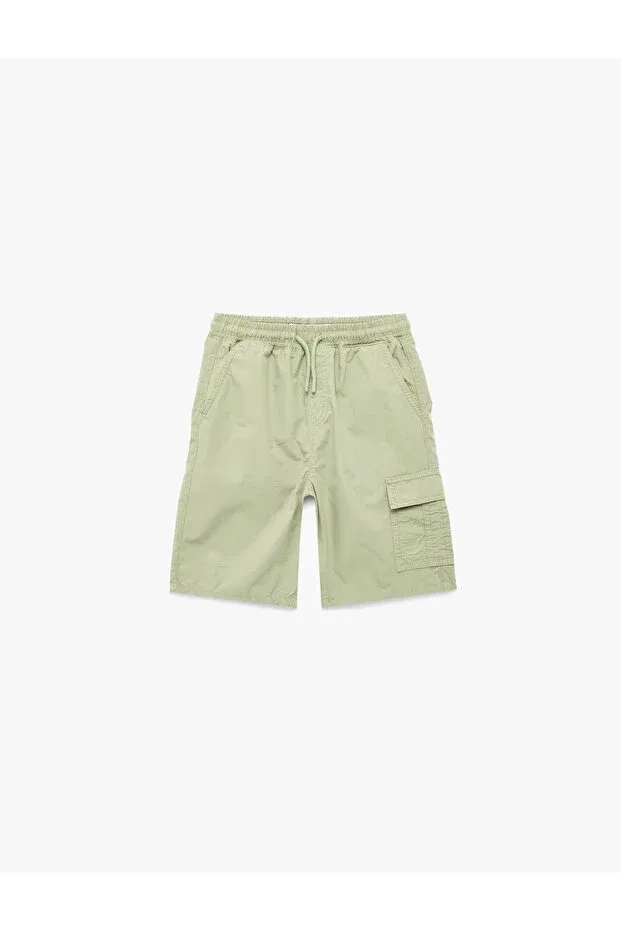 Детские шорты для мальчиков джинсовые Koton, Khaki — фото 3