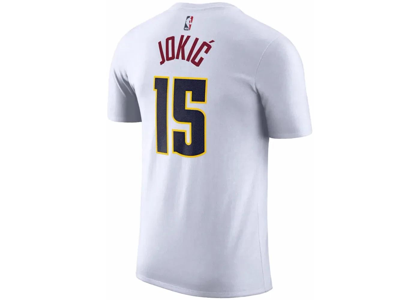 Мужская футболка с принтом Nikola Jokic Nike, White — фото 2