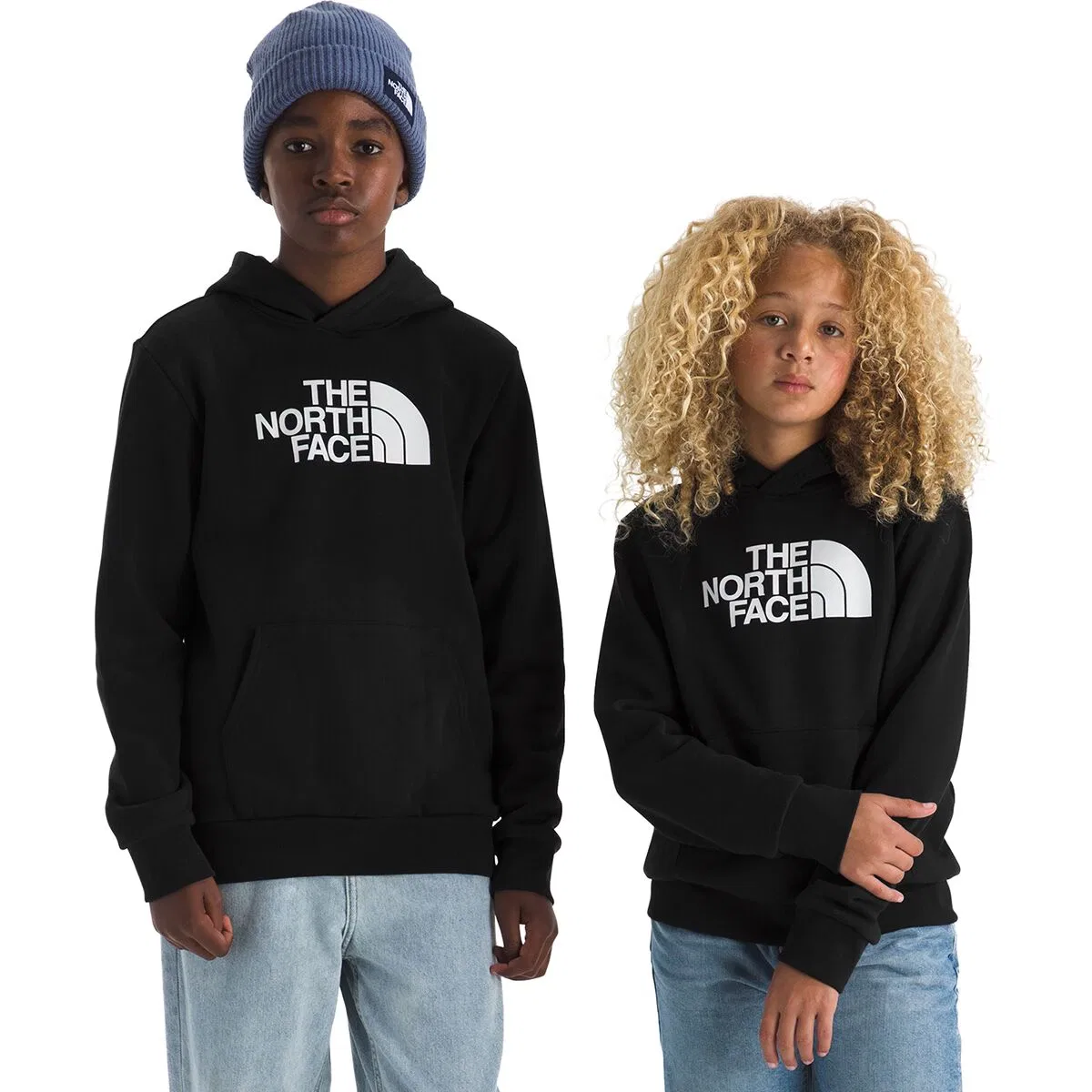 Детское худи с принтом Evolution Half Dome Pullover Hoodie The North Face, Tnf Black