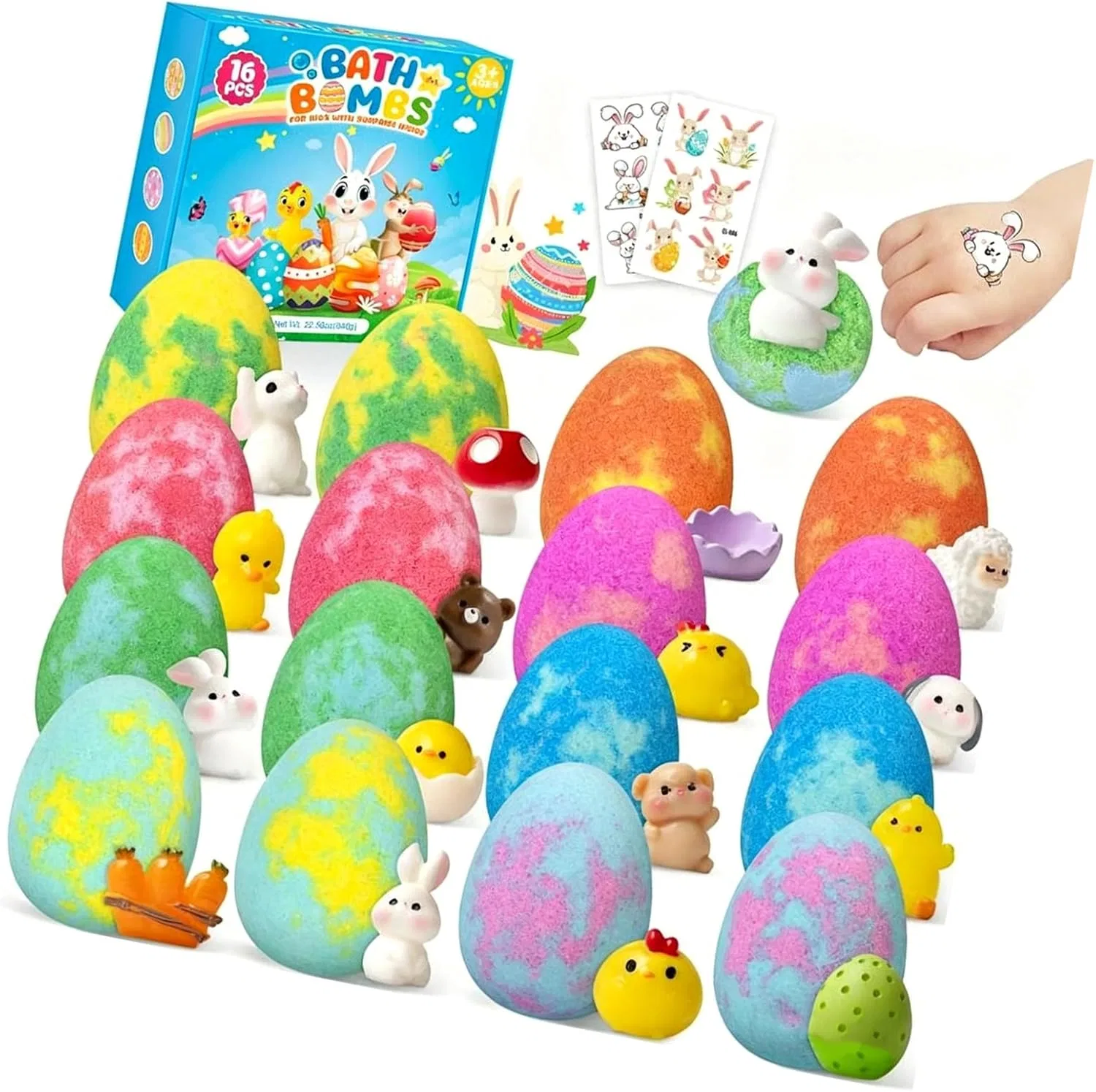 Бомбочки для ванны интерактивные с игрушкой, BOYANDM, 1 набор