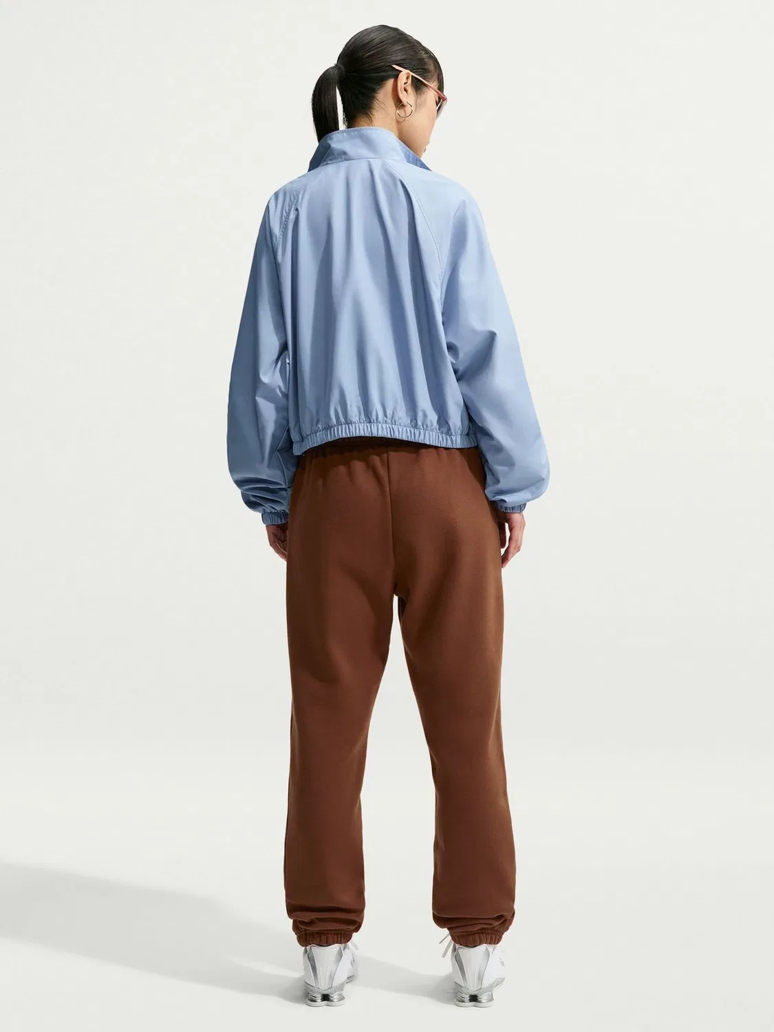 Джоггеры из флиса Nike, Cacao Wow Brown — фото 2