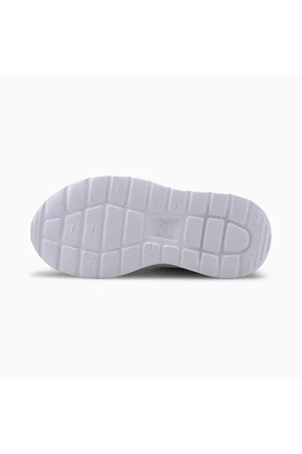 Детские кроссовки для девочек повседневные Anzarun lite ac ps Puma, Black-White — фото 2