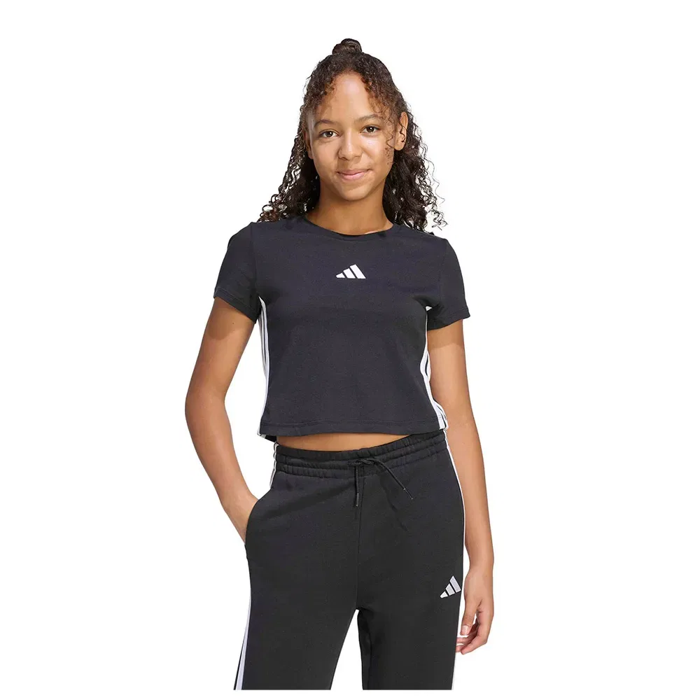 Футболка с коротким рукавом Essentials Adidas, черный