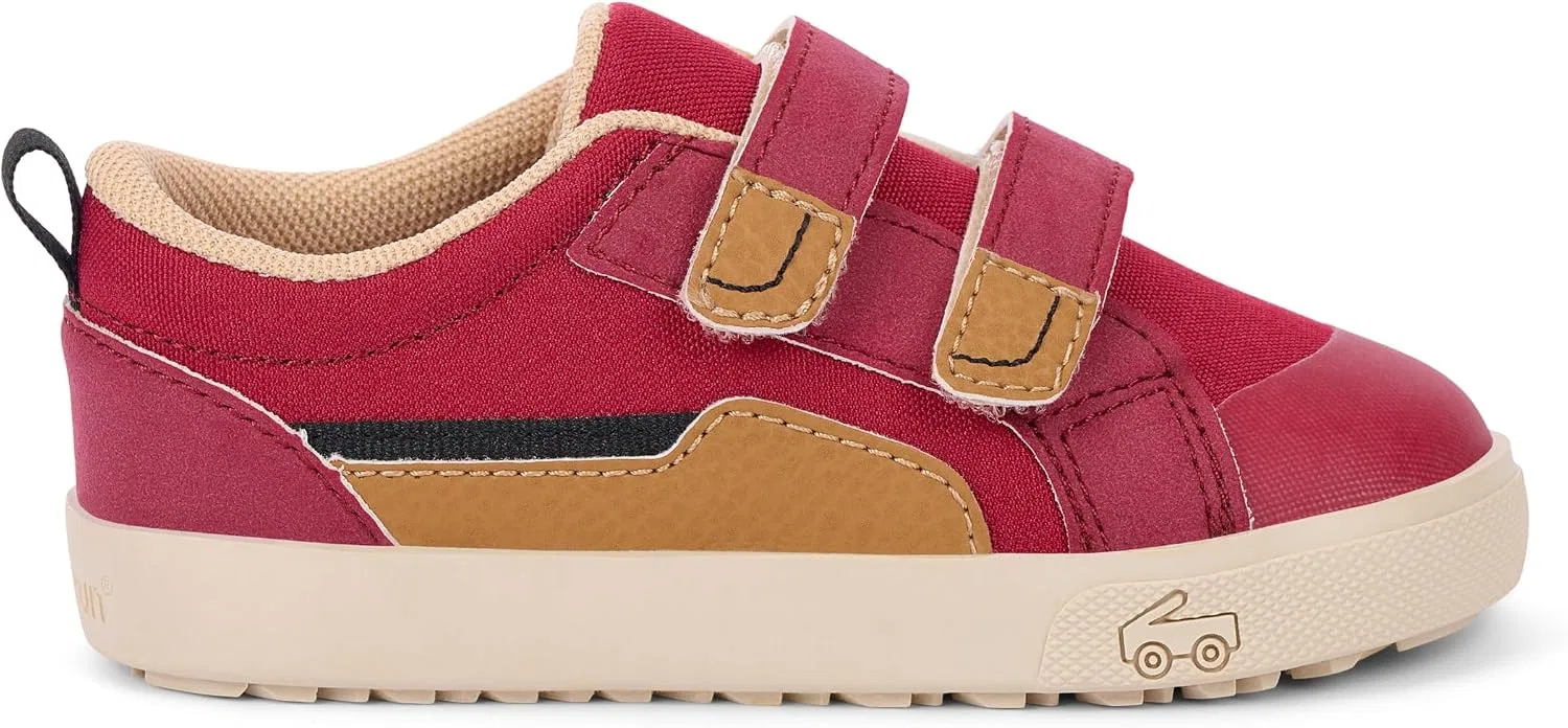 Детские кроссовки для девочек Riley See Kai Run, Maroon Red — фото 3