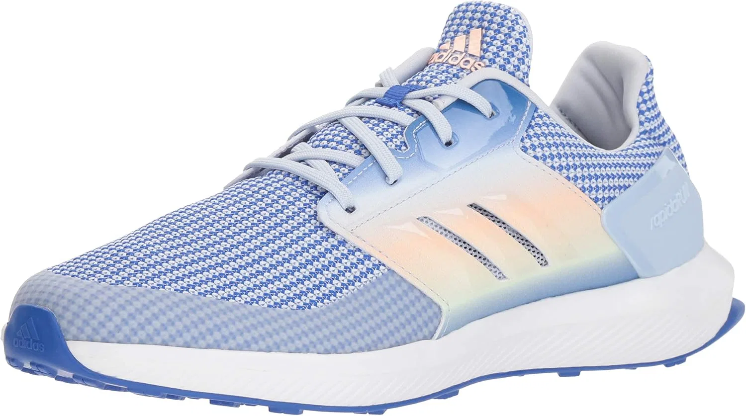 Детские кроссовки для мальчиков RapidaRun Knit adidas, Hi-Res Blue/Aero Blue/Aero Green