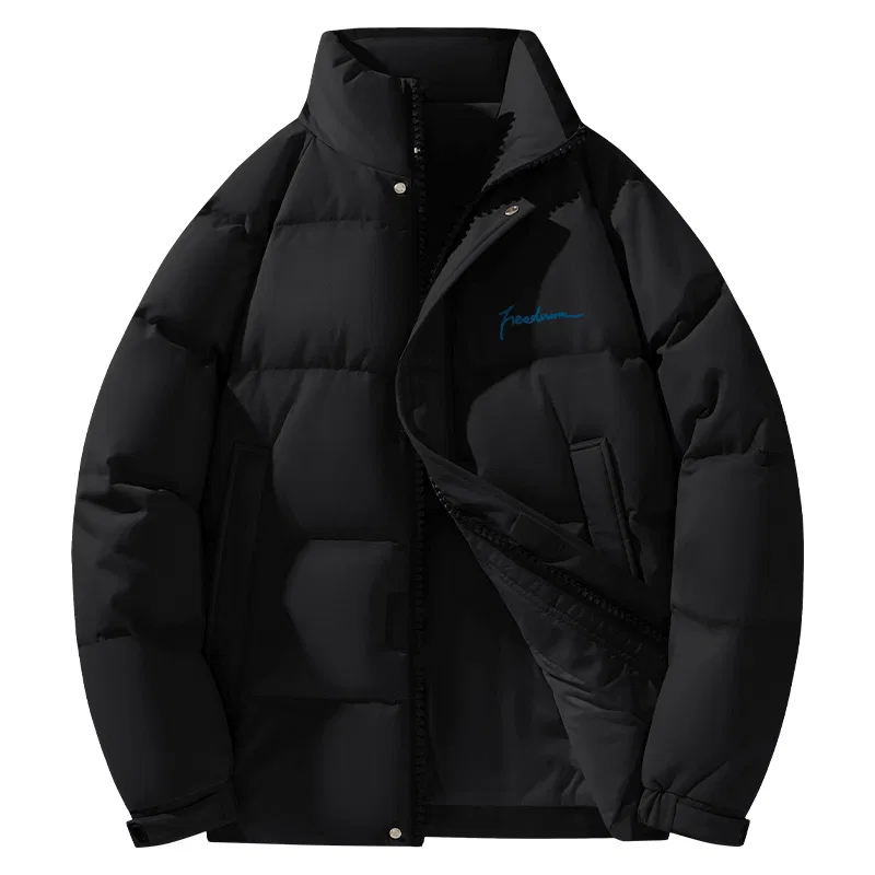 Детская пуховая куртка с логотипом Good Luck Chest Logo MINISO, Black