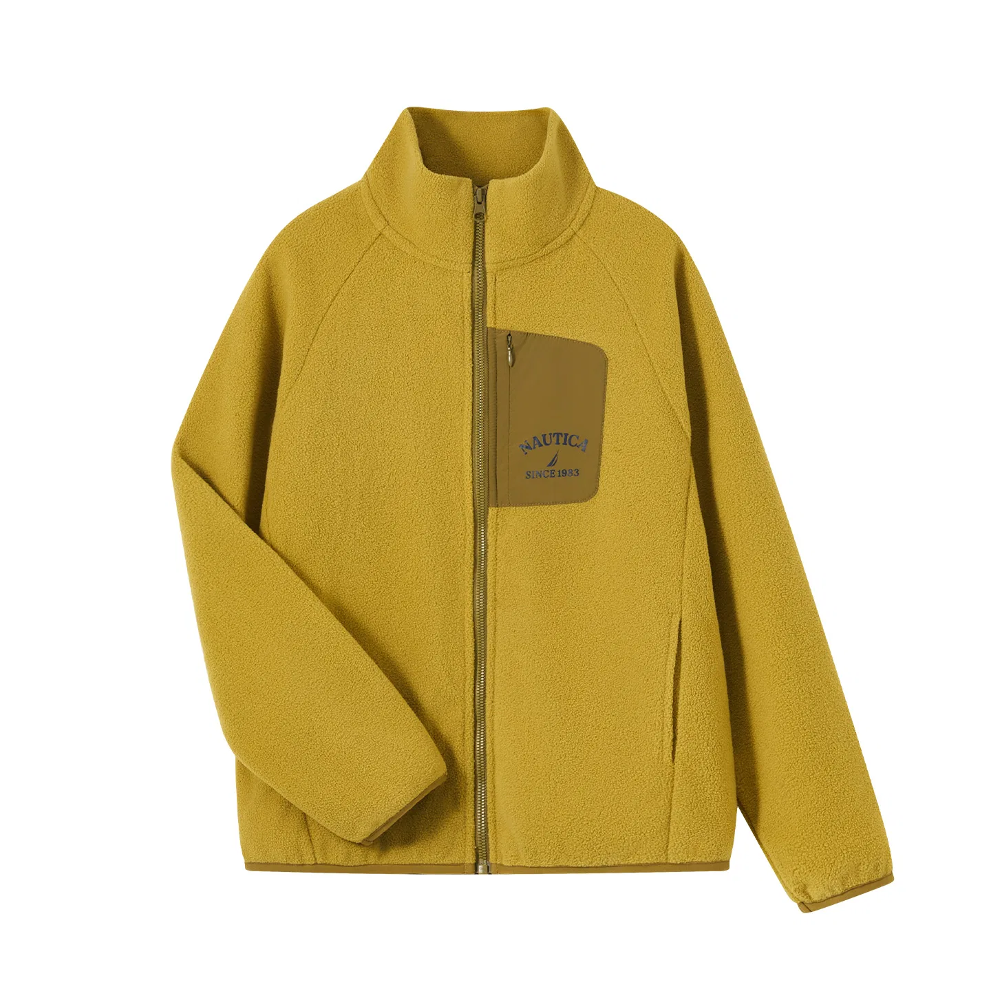 Детская флисовая куртка Light Gray Nautica — фото 3