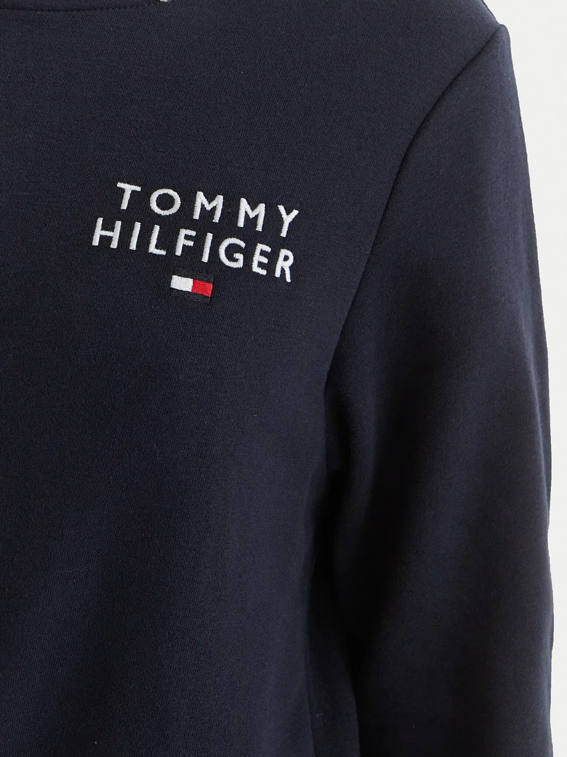 Женская толстовка стандартного кроя Tommy Hilfiger, темно-синий — фото 4