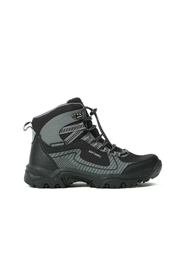Детские ботинки для девочек с принтом Tomas f boots children's boots 101 20117-f Hammer Jack, Black-Grey