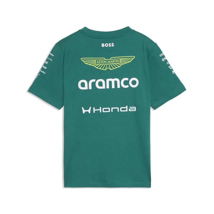 Футболка PUMA Performance Shirt изумрудного цвета, Kiwi — фото 2