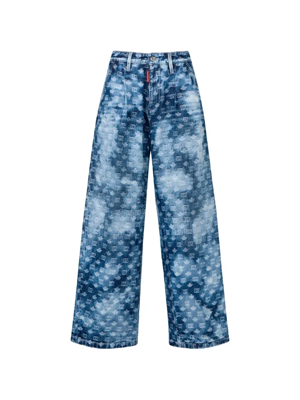 Джинсы Big Man с монограммой DSQUARED2, синий