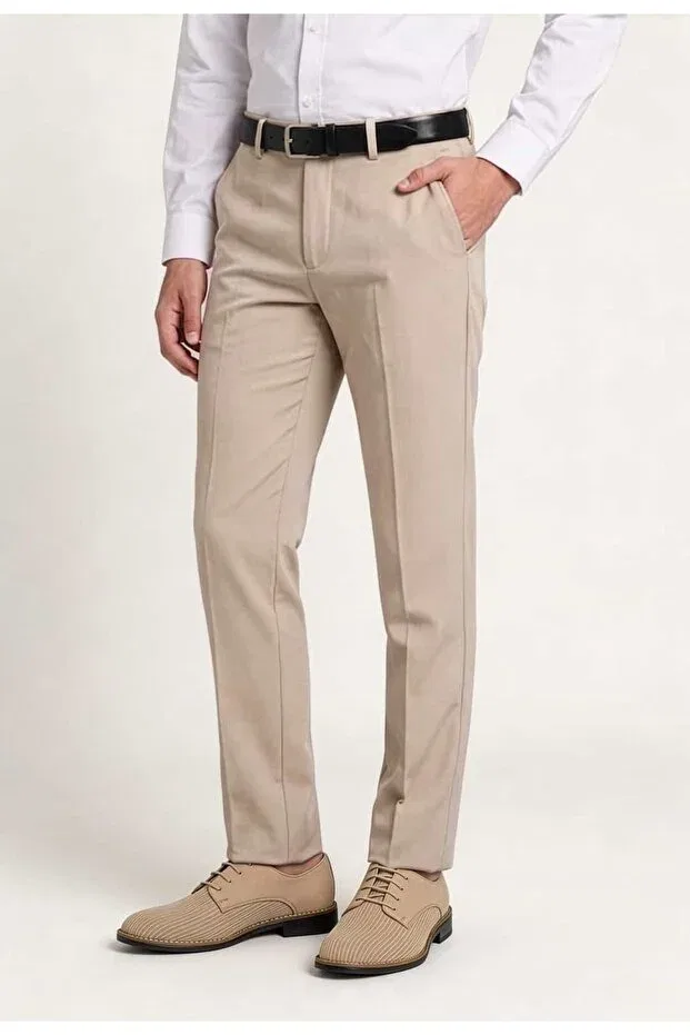 Детские брюки для мальчиков классические Sirri, Beige