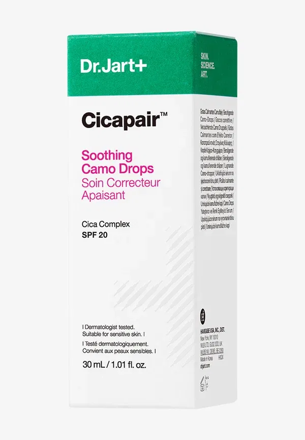 Успокаивающие капли Cicapair с SPF 20 - сыворотка 30 мл Dr. Jart+ — фото 2