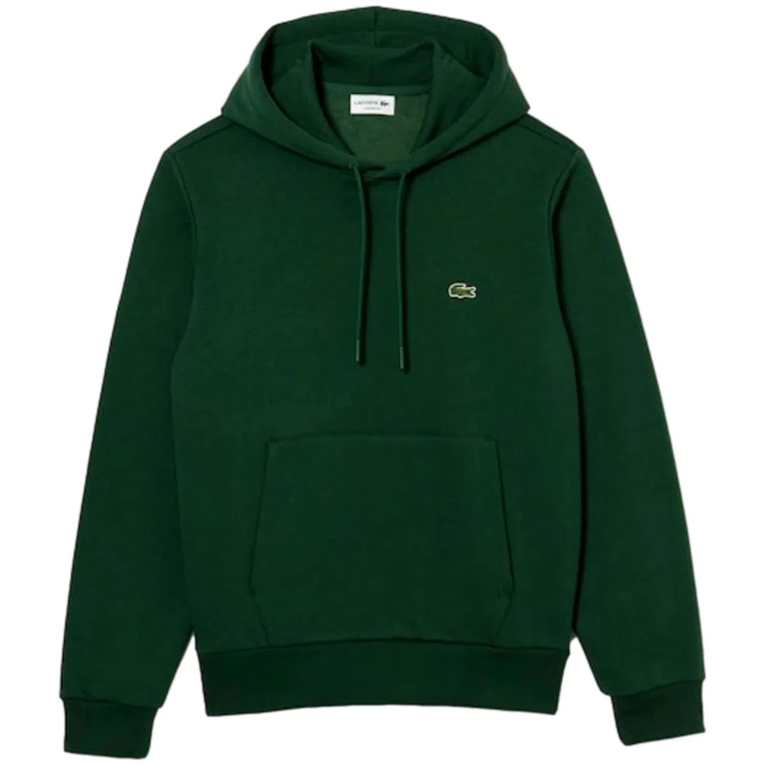 Мужское худи с капюшоном Lacoste, Цвет: Grun