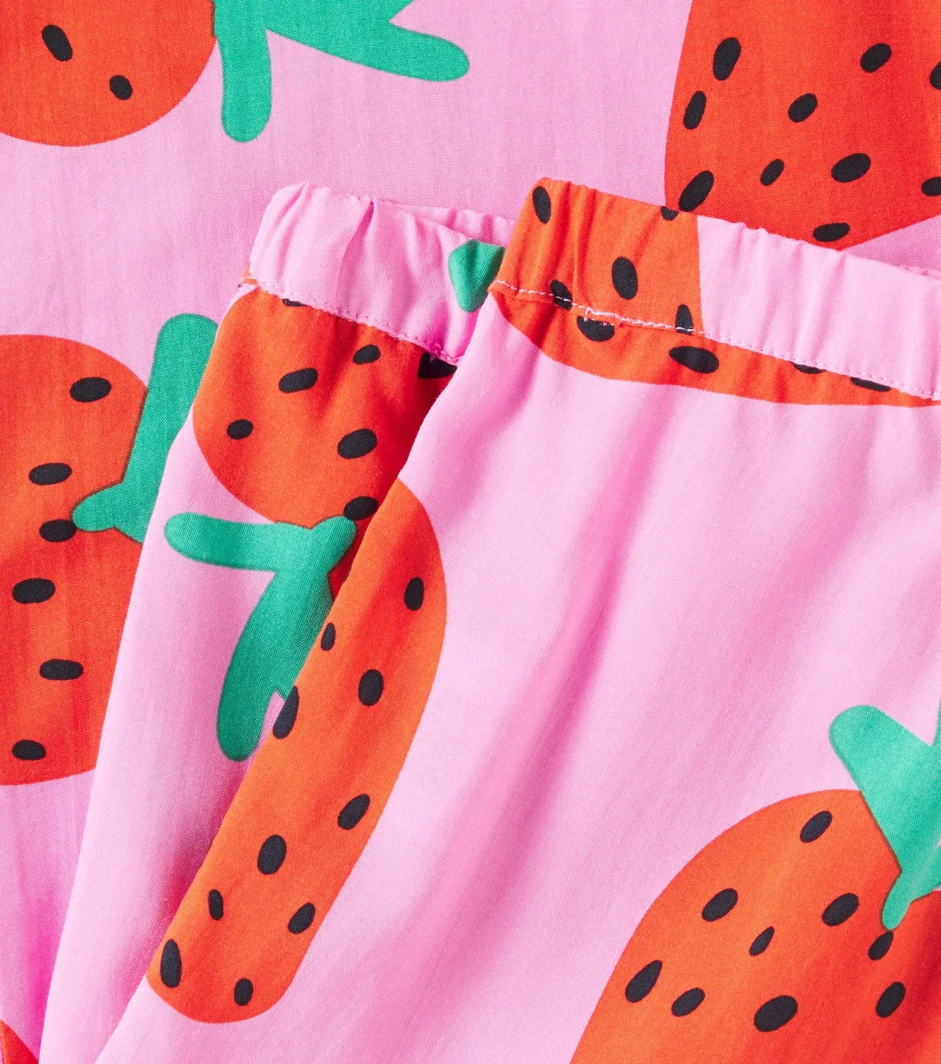 Широкие брюки с принтом Stella Mccartney Kids, розовый — фото 3