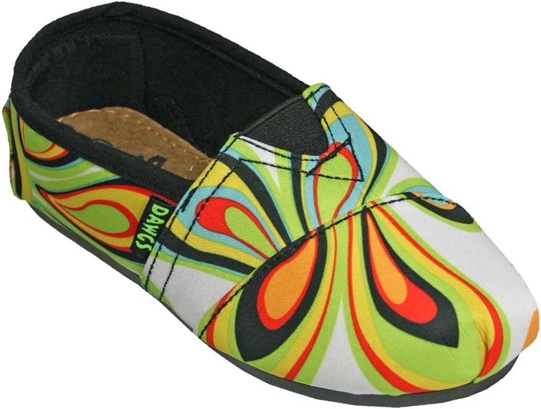 Детские туфли-лоферы с принтом Kaymann Loudmouth DAWGS, Shagadelic Grey — фото 2