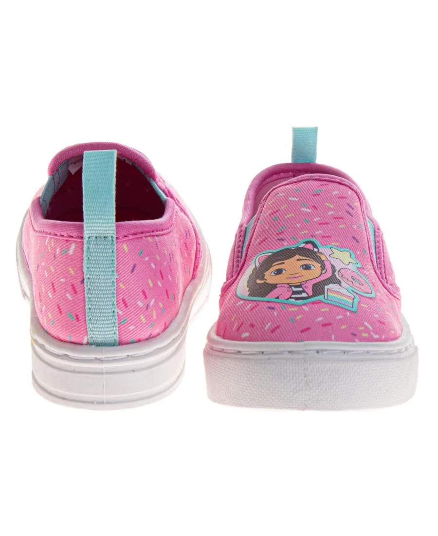 Детские кеды-слипоны для девочек Gabby's Dollhouse, Pink — фото 3