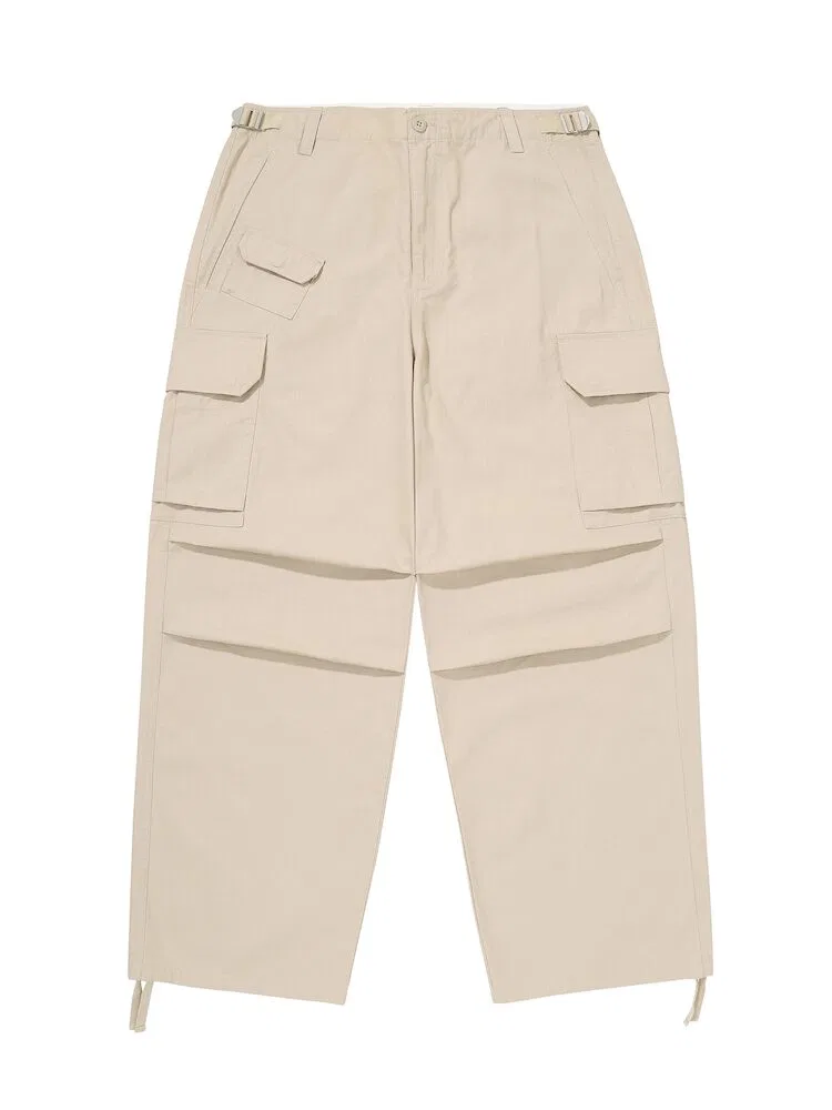 Широкие брюки Cargo Parachute SUPERDRY, Beige — фото 3