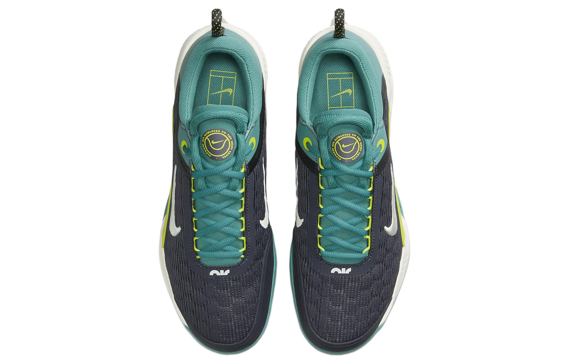 Кроссовки Nike Court Zoom NXT, бирюзовый/черный — фото 4