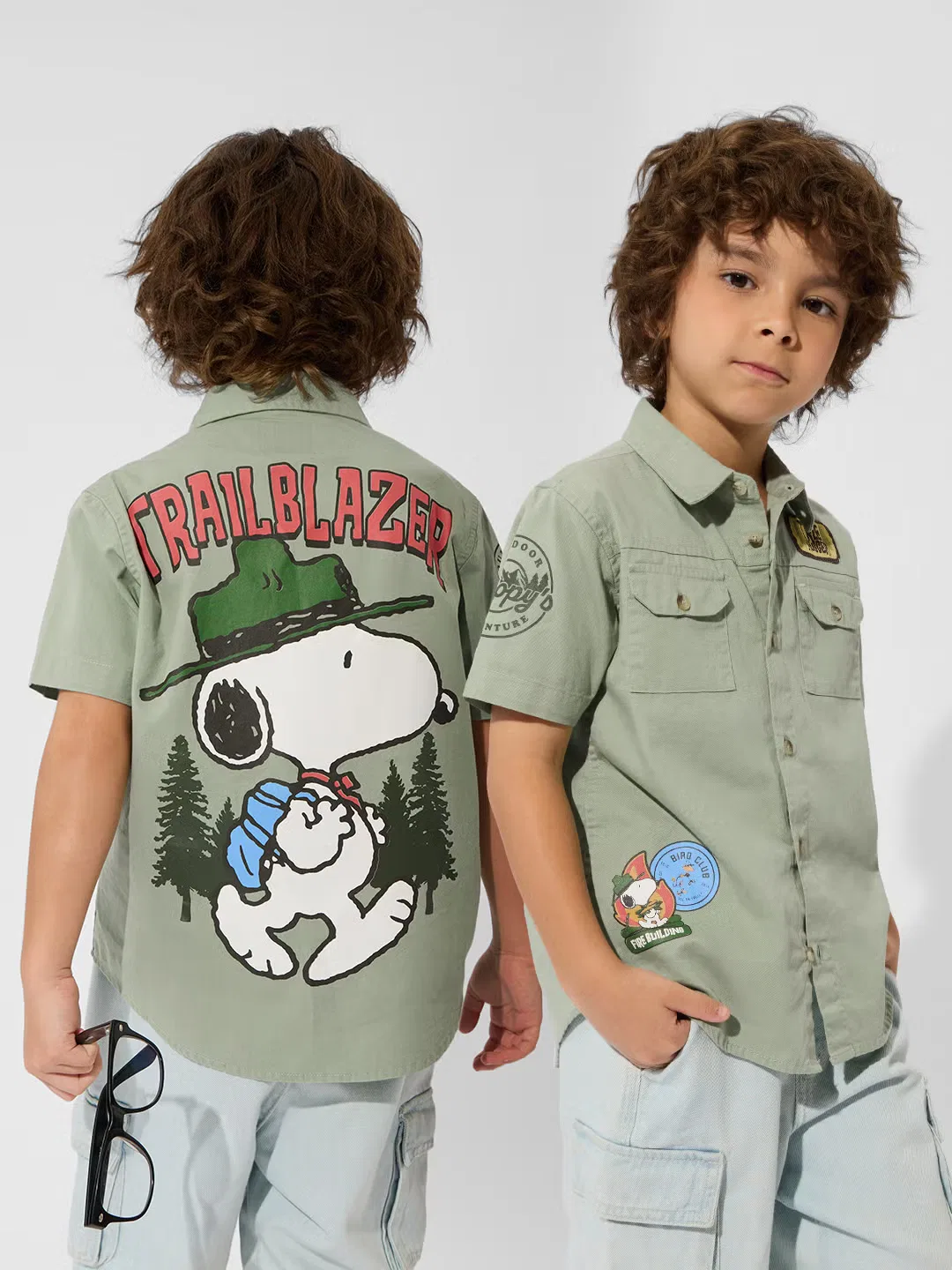Рубашка с принтом Peanuts: Trailblazer The Souled Store