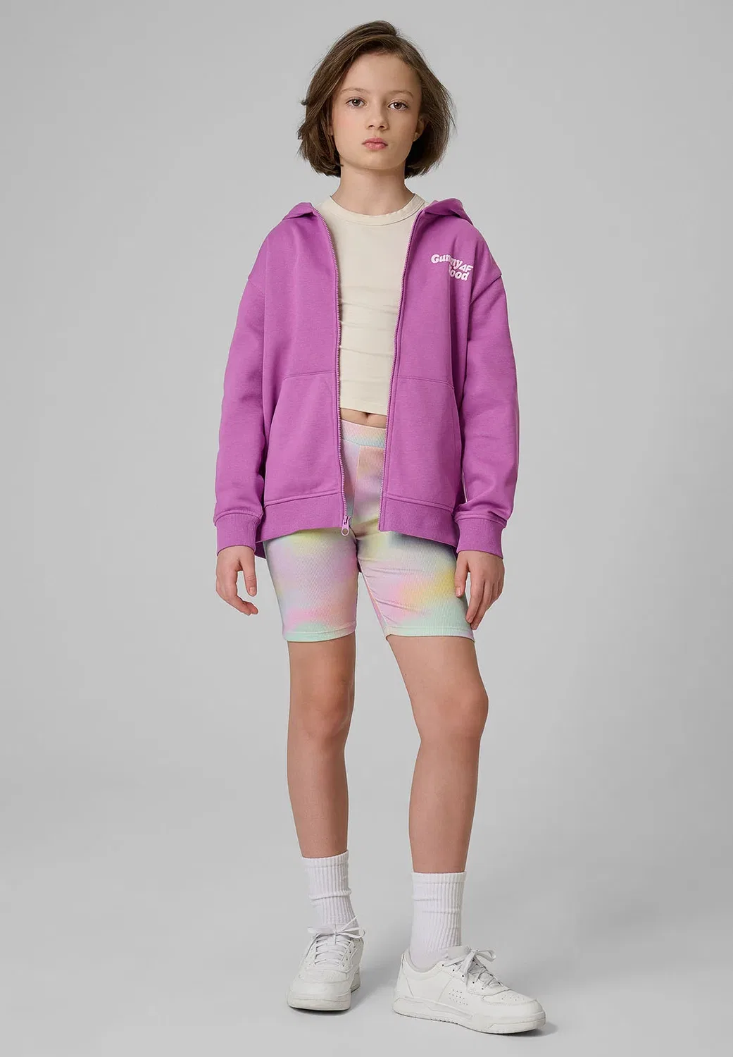Толстовка на молнии 4F, Violet