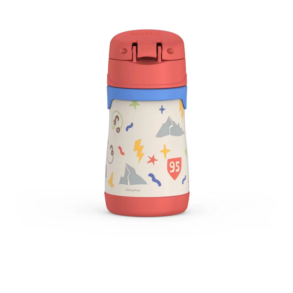 Термокружка детская 26 см с трубочкой Cars Thermos, Cars — фото 3