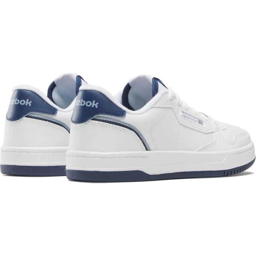 Кроссовки детские Reebok Phase Court, кожаные, кирпично-белые — фото 3