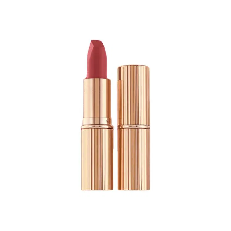Женская помада с матовым эффектом Walk of No Shame Kiss Marks, Charlotte Tilbury, Red — фото 2