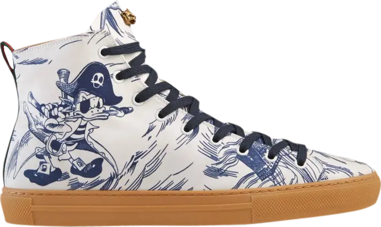 

Кроссовки Gucci Canvas High Seas Storm, белый