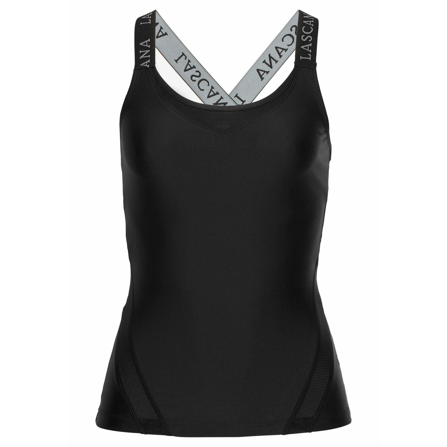 

женские майки LASCANA ACTIVE, черный