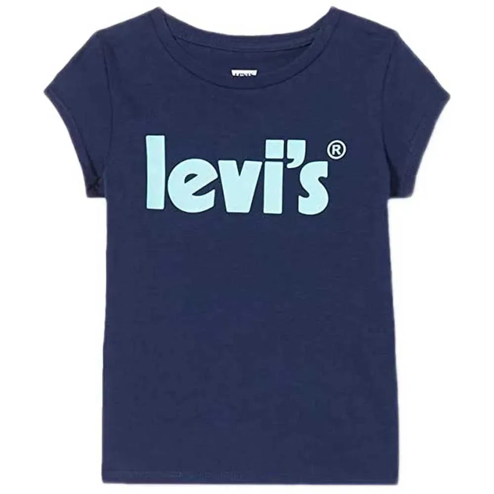 Футболка с коротким рукавом Basic Poster Levi's, синий