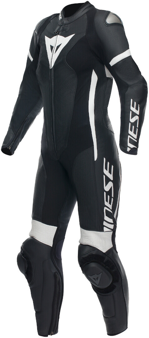 

Dainese Grobnik 1-Piece Женский мотоцикл кожаный костюм, черный/белый