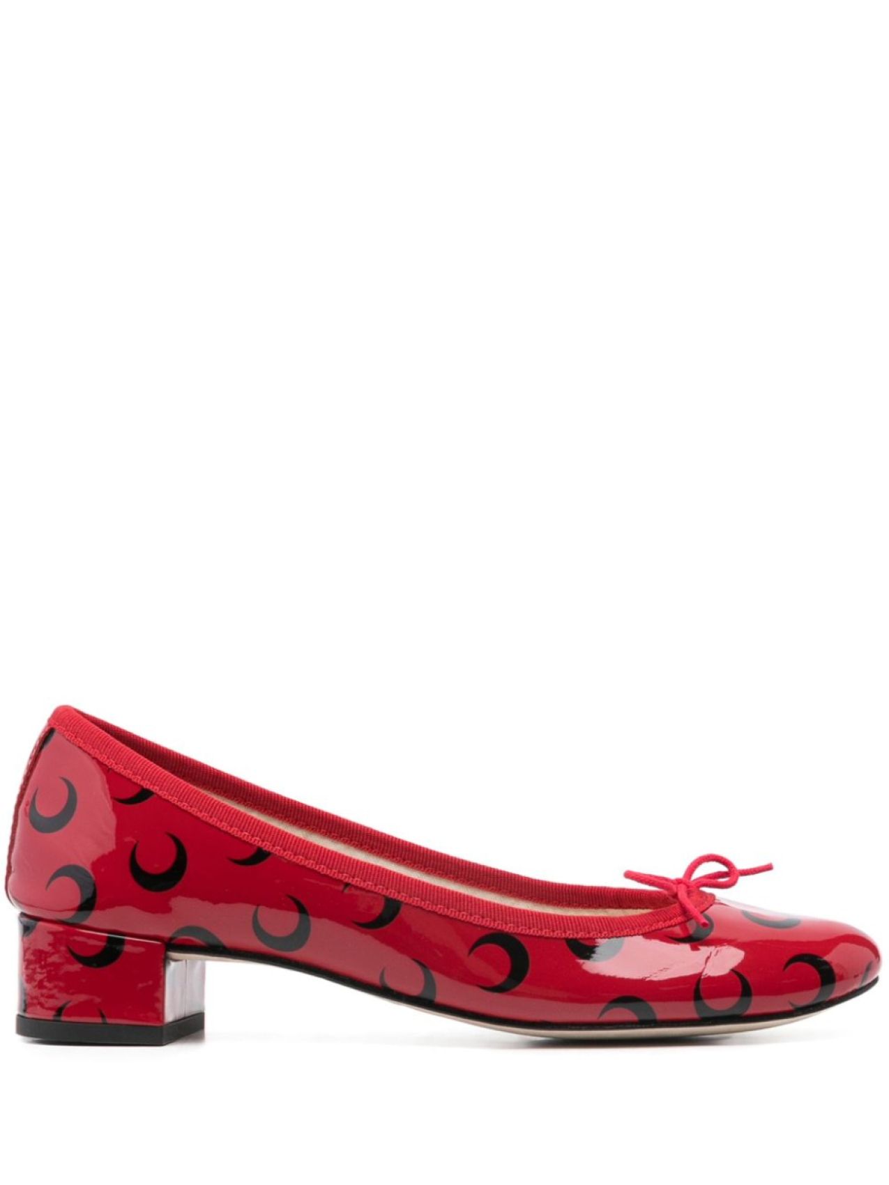 Marine Serre туфли Camille 30 из коллаборации с Repetto, красный
