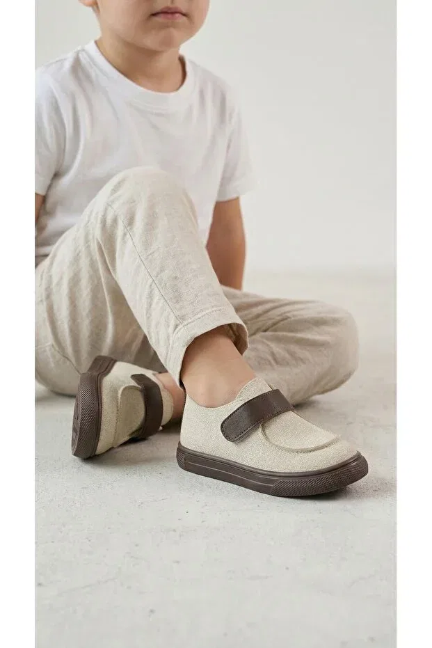 Детские повседневные туфли с ортопедической стелькой Sthapy, Beige