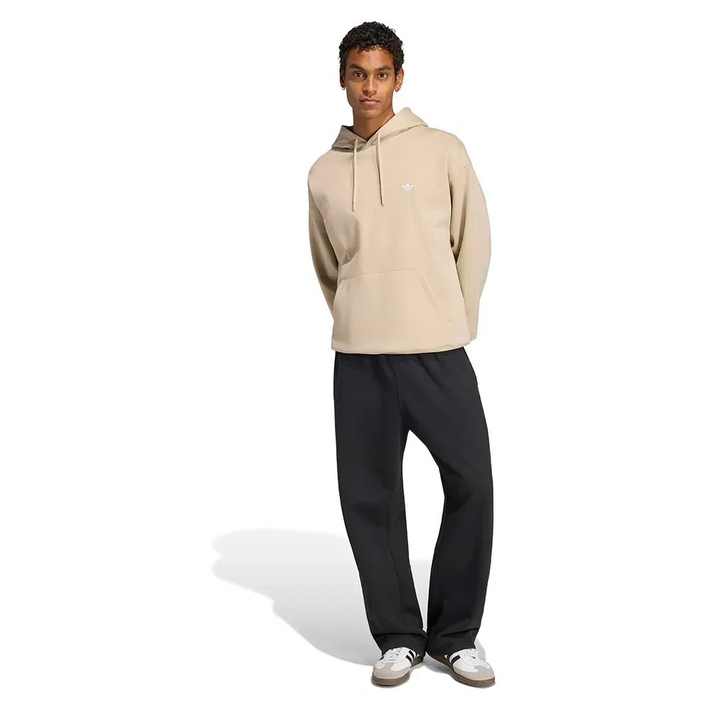 Худи свободного кроя Trefoil Essentials Adidas Originals, бежевый — фото 4