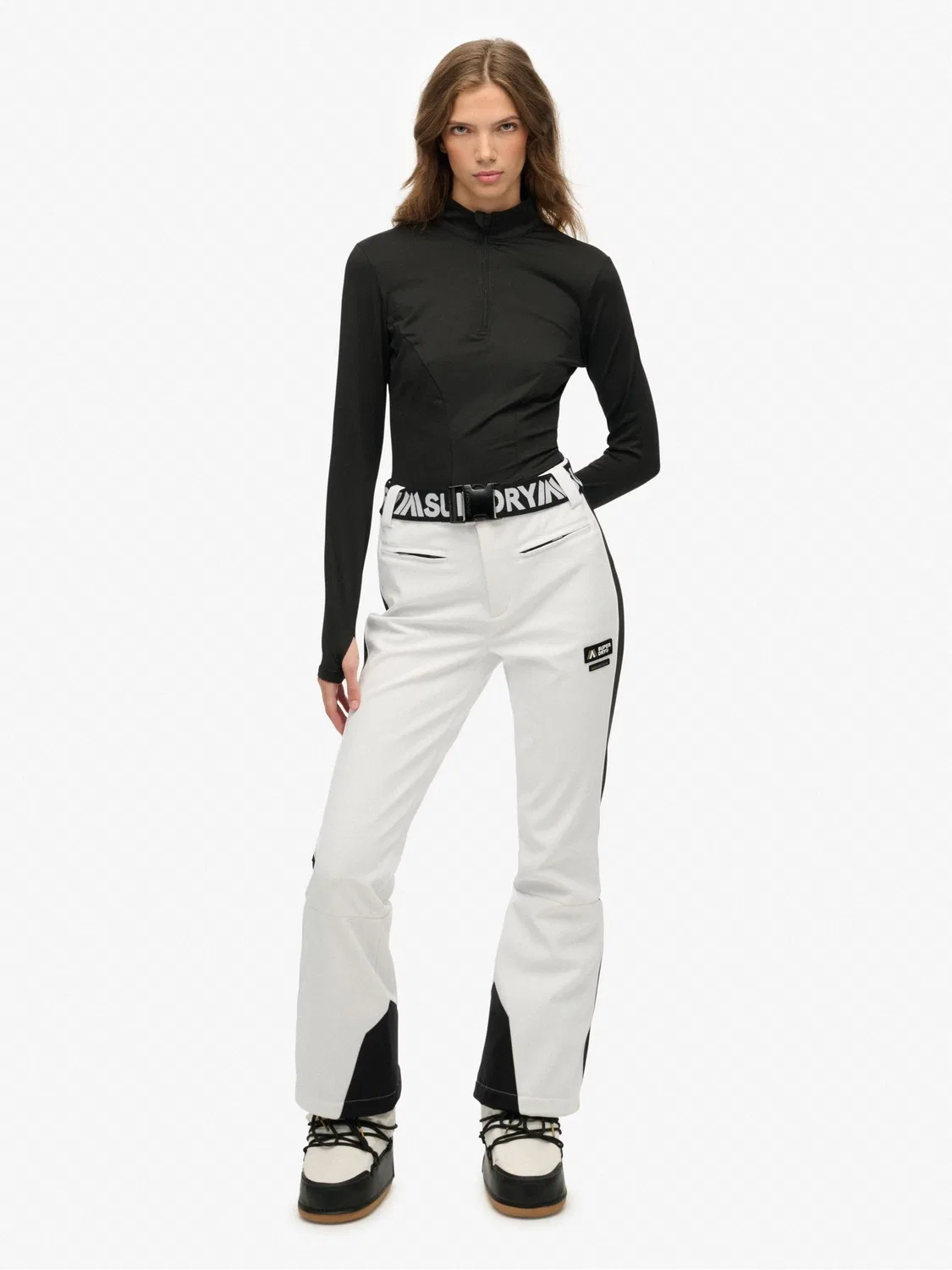 Брюки лыжные Luxe, бренд Superdry, белый