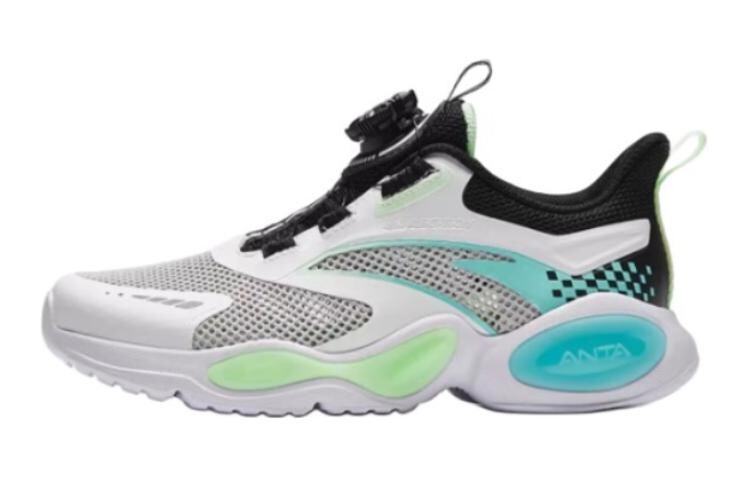 

Детские кроссовки GS Low-top Anta Silver And Black Anta Kids, белый