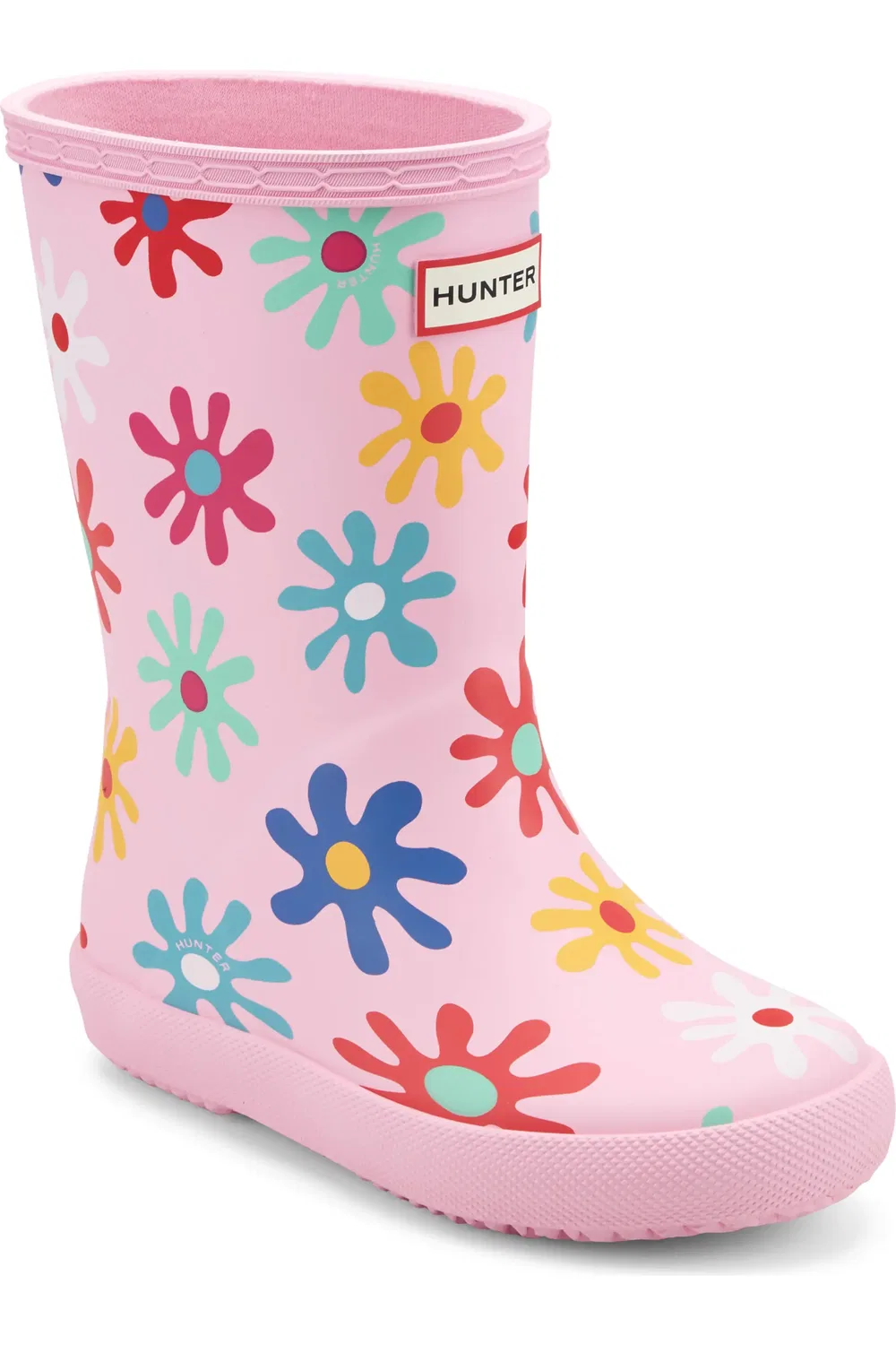 Детские сапоги резиновые First Classic Rain Boot Hunter, средний розовый 667