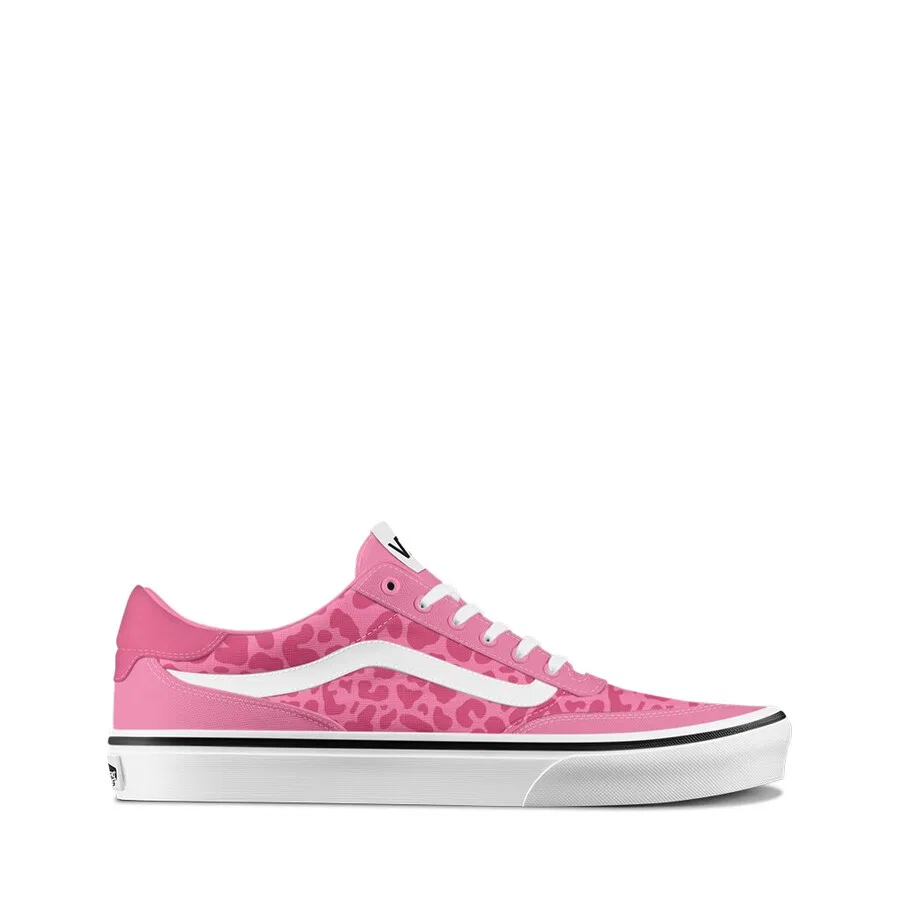 Кроссовки VANS светло-розового и темно-розового цвета