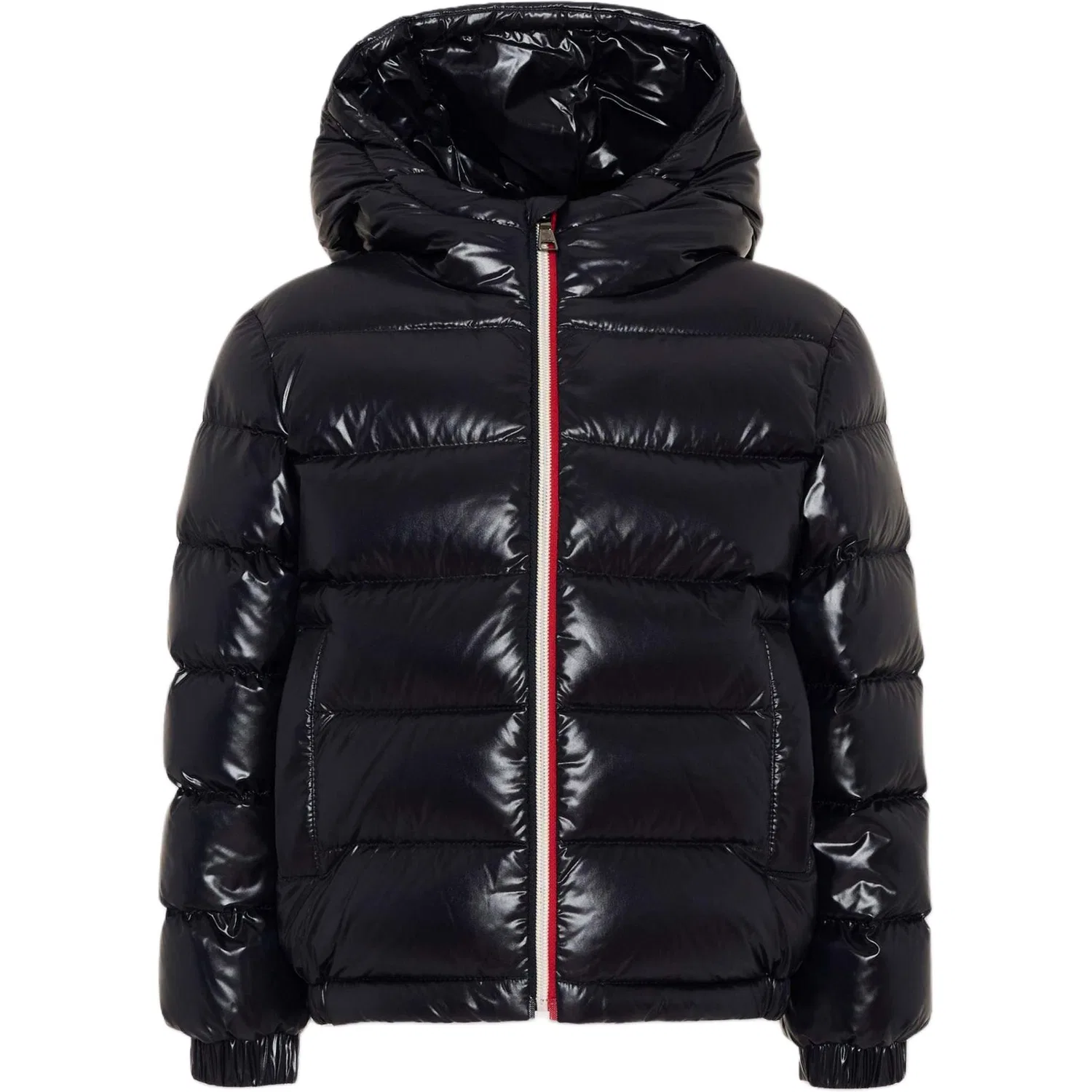 Детская куртка-пуховик с капюшоном Moncler, Marine Blue